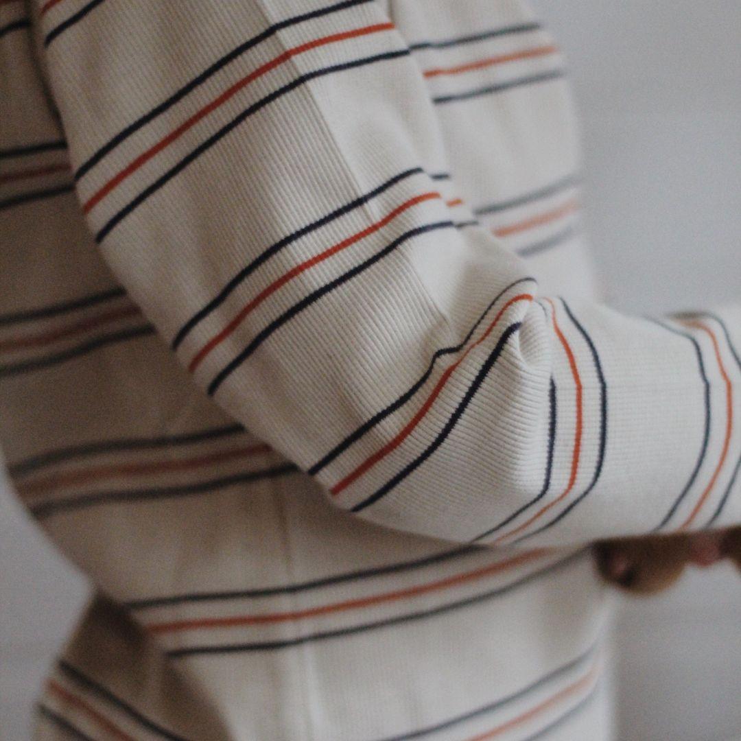 VACVAC Studio | Bluse Carly LS | Seed Pearl Stripes - Eli & Friends