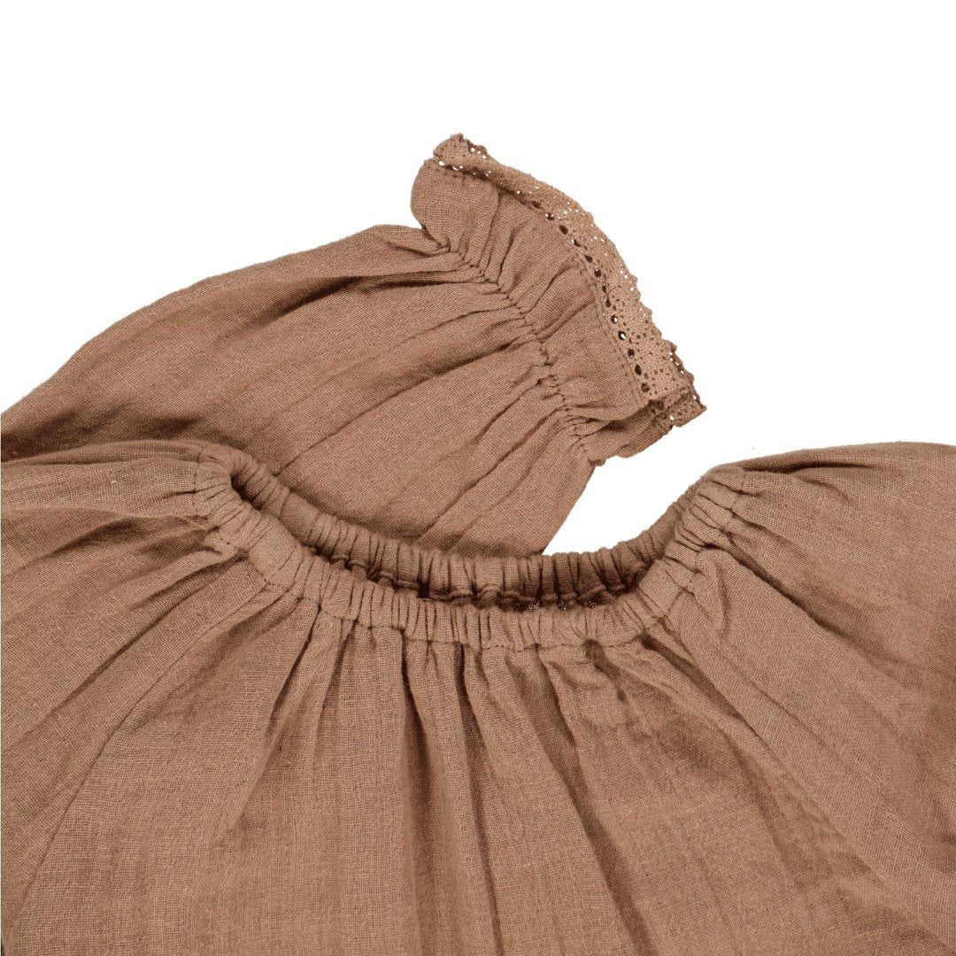 Wheat | Bluse Flora | Mellow Blush - Eli & Friends