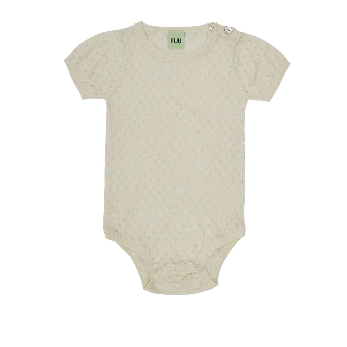FUB | Baby Pointelle Body | Ecru - Eli & Friends