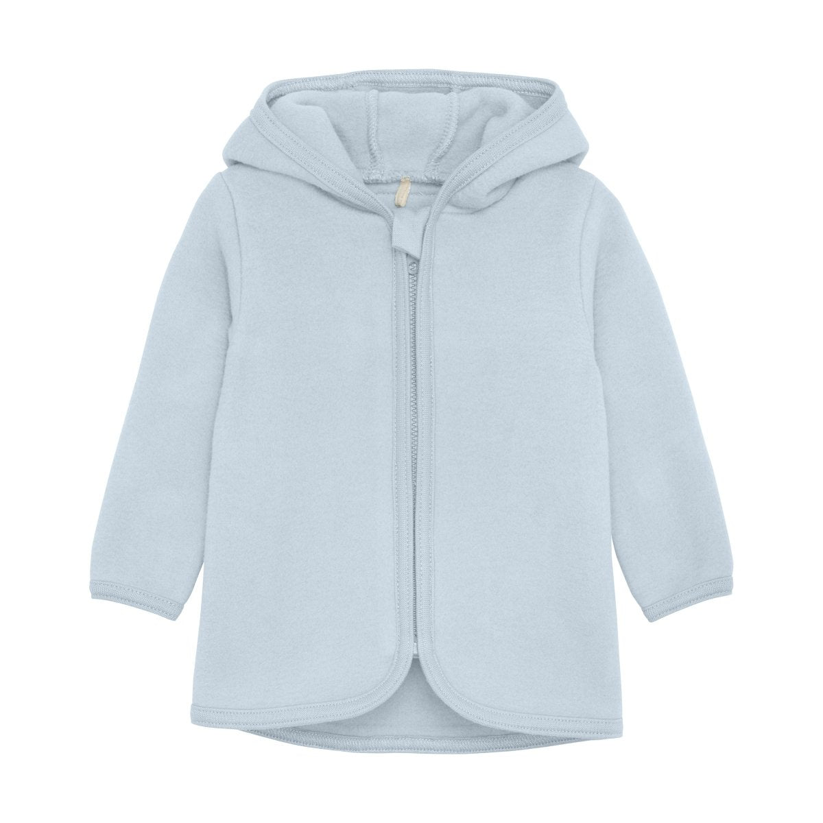 Huttelihut | Baby Jakke Bomuld Fleece | Celestial Blue - Eli & Friends