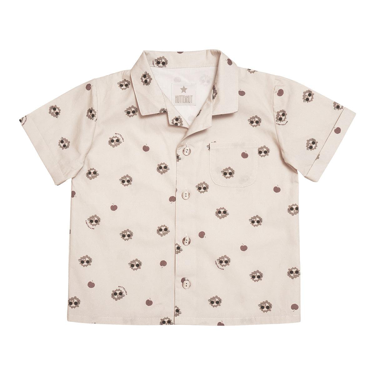 Huttelihut | Skjorte LS Print Summer | Lion - Eli & Friends