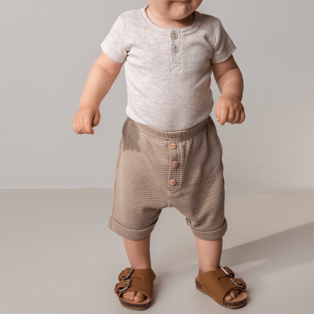 MarMar Copenhagen | Shorts Paxton | Sandstone Stripe - Eli & Friends
