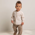 MarMar Copenhagen | Totoro, Skjorte | Grey Sand Gingham - Eli & Friends