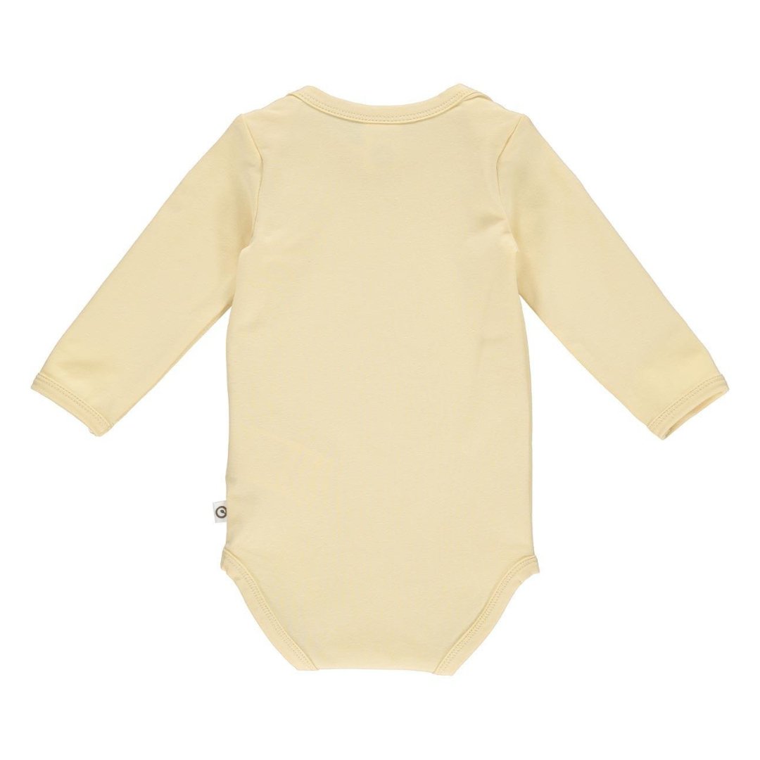 Müsli | Body Filipendula Print l/s | Calm Yellow - Eli & Friends