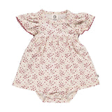 Müsli | Bodykjole Love s/s | Buttercream/Berry Red - Eli & Friends