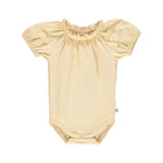 Müsli | Cozy Me Bell s/s Body | Calm Yellow - Eli & Friends