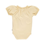 Müsli | Cozy Me Bell s/s Body | Calm Yellow - Eli & Friends