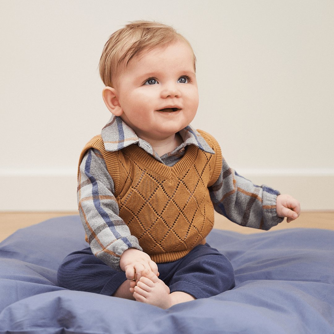 Müsli | Strik Pullover Baby | Cinnamon - Eli & Friends