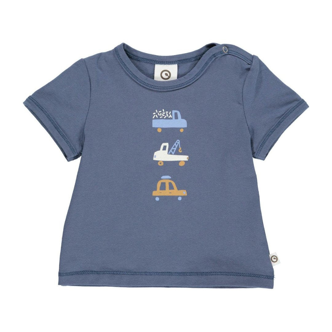 Müsli | T-Shirt Automobile s/s | Indigo - Eli & Friends