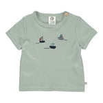 Müsli | Waffle s/s T-shirt Baby | Spa green - Eli & Friends
