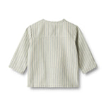 Wheat | Skjorte Bjørk | Aquablue Stripe - Eli & Friends